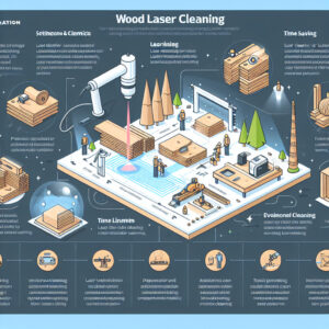 Laserreinigung von Holz in der Holzdeckenherstellung