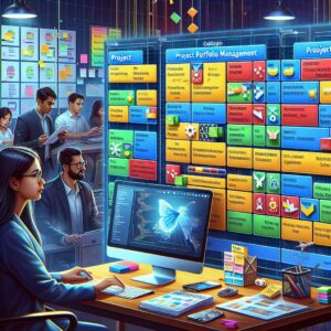 Zarządzanie portfelem projektów w software house.